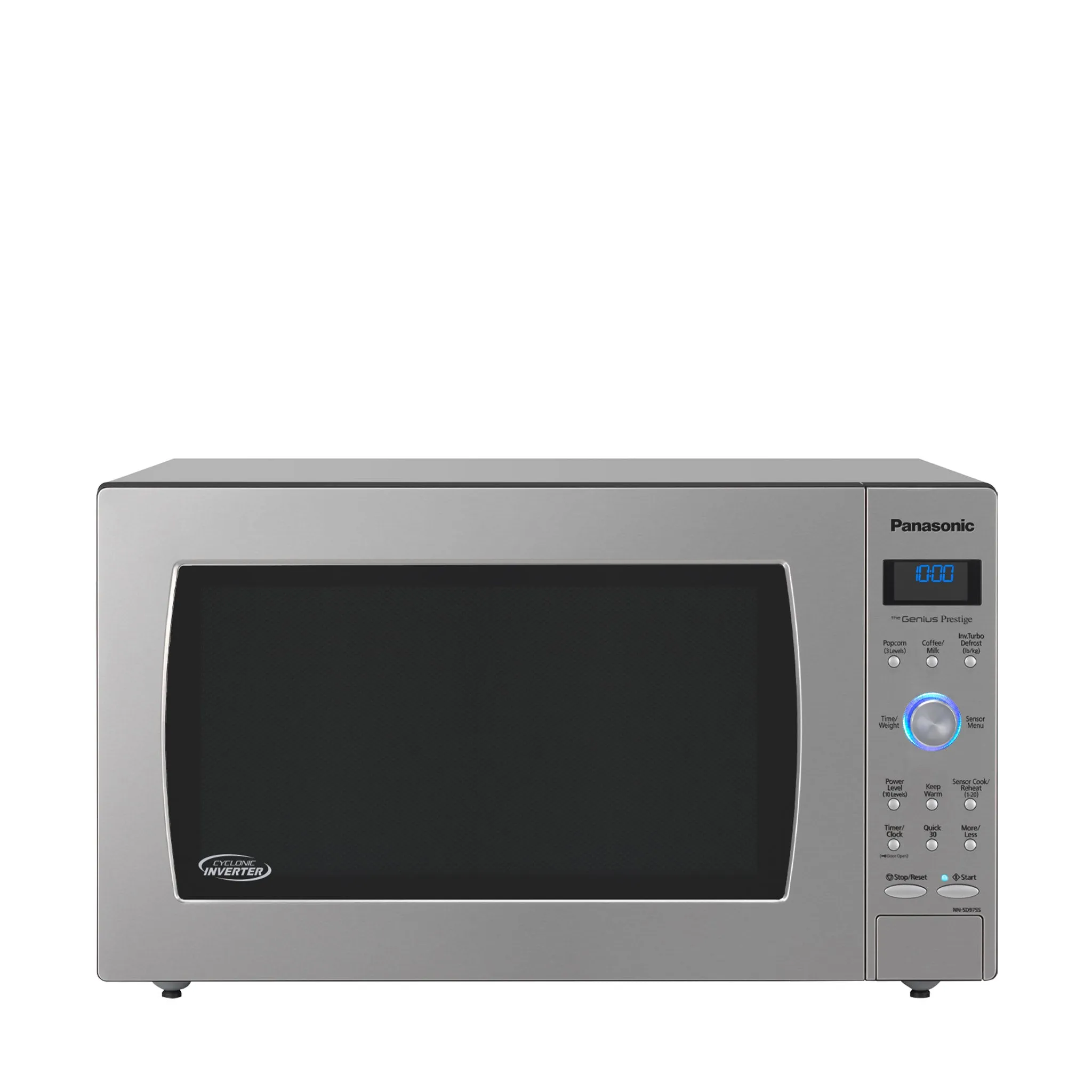 2.2 cu.ft. Cyclonic Wave Inverter Microwave, 1250W - NN-SD975S