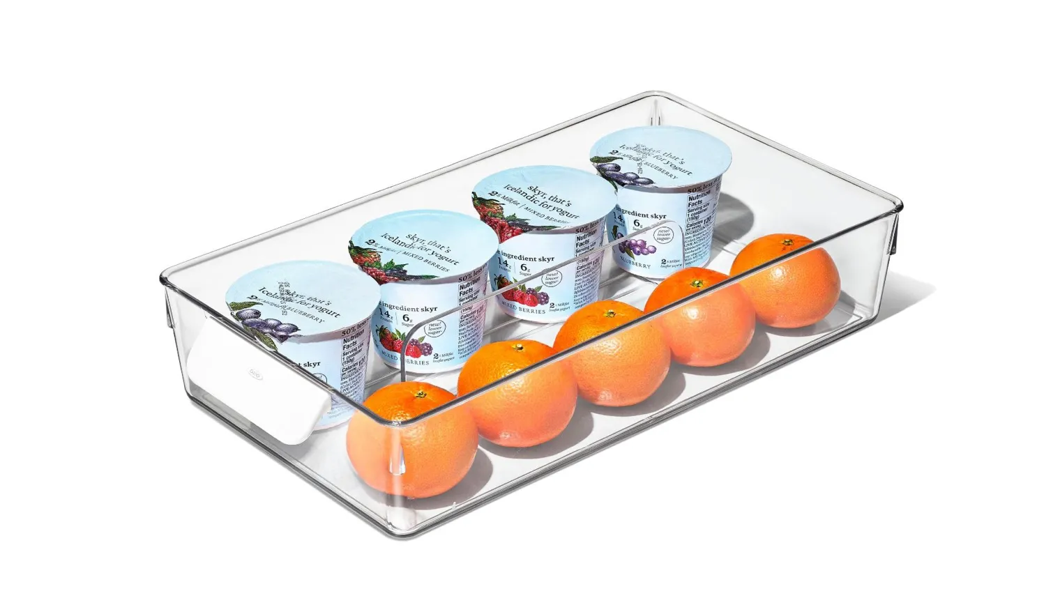 Adjustable Refrigerator Storage Bin