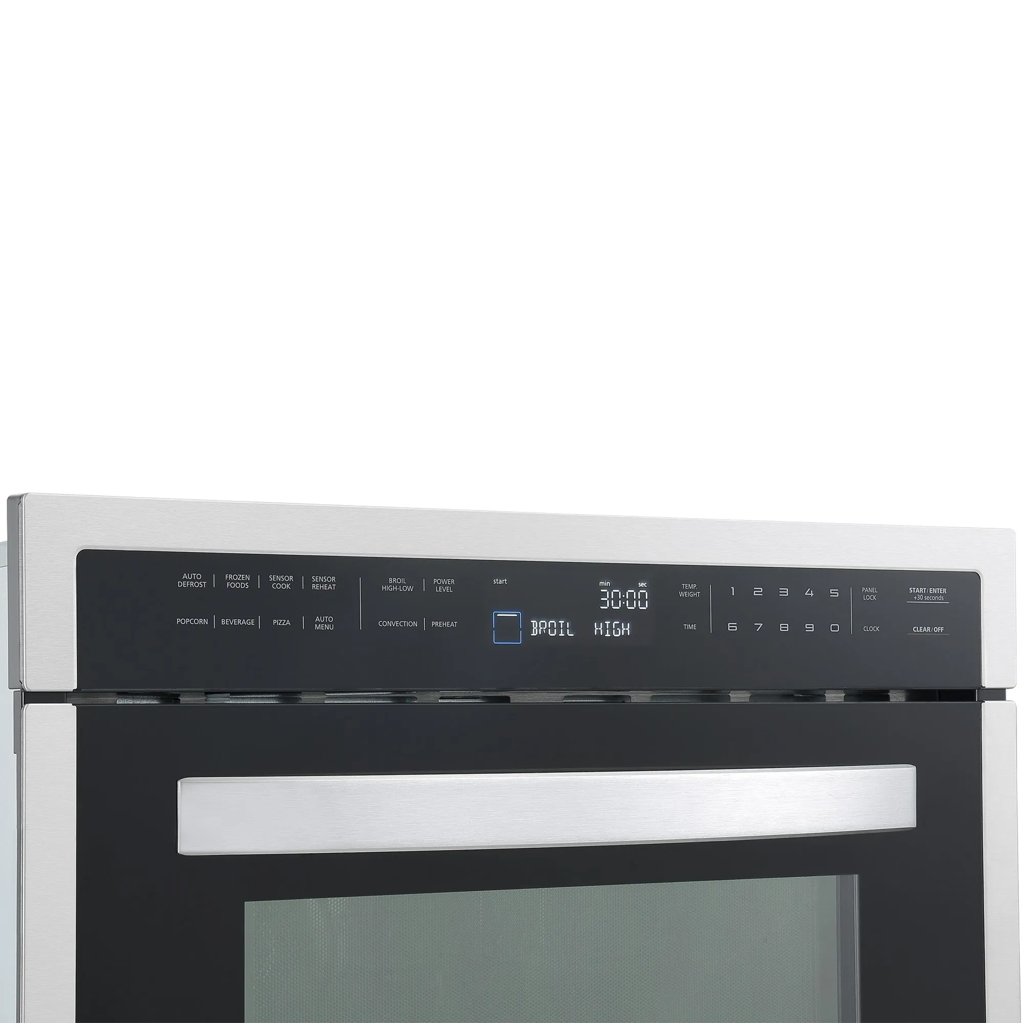 Ancona 2-piece 24" Oven Set with Built-in Convection Oven with Rotisserie Kit and Built-in Speed Combination Microwave Oven with Auto Menus