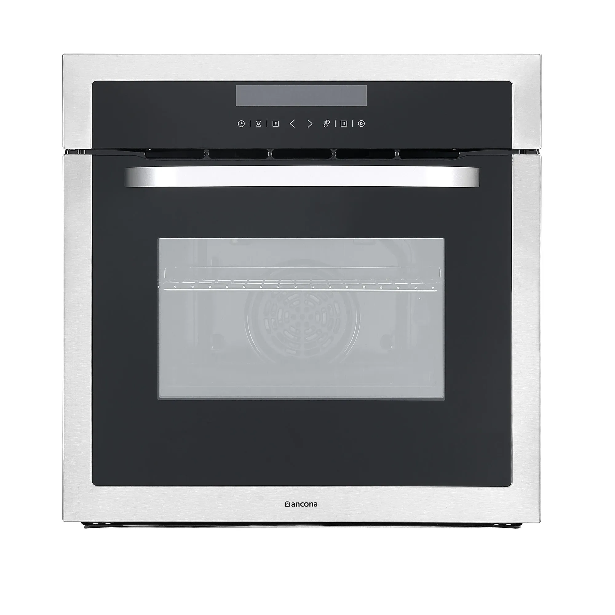 Ancona 2-piece 24" Oven Set with Built-in Convection Oven with Rotisserie Kit and Built-in Speed Combination Microwave Oven with Auto Menus