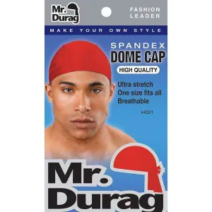 Annie Mr. Durag Spandex Dome Cap Assorted #4321