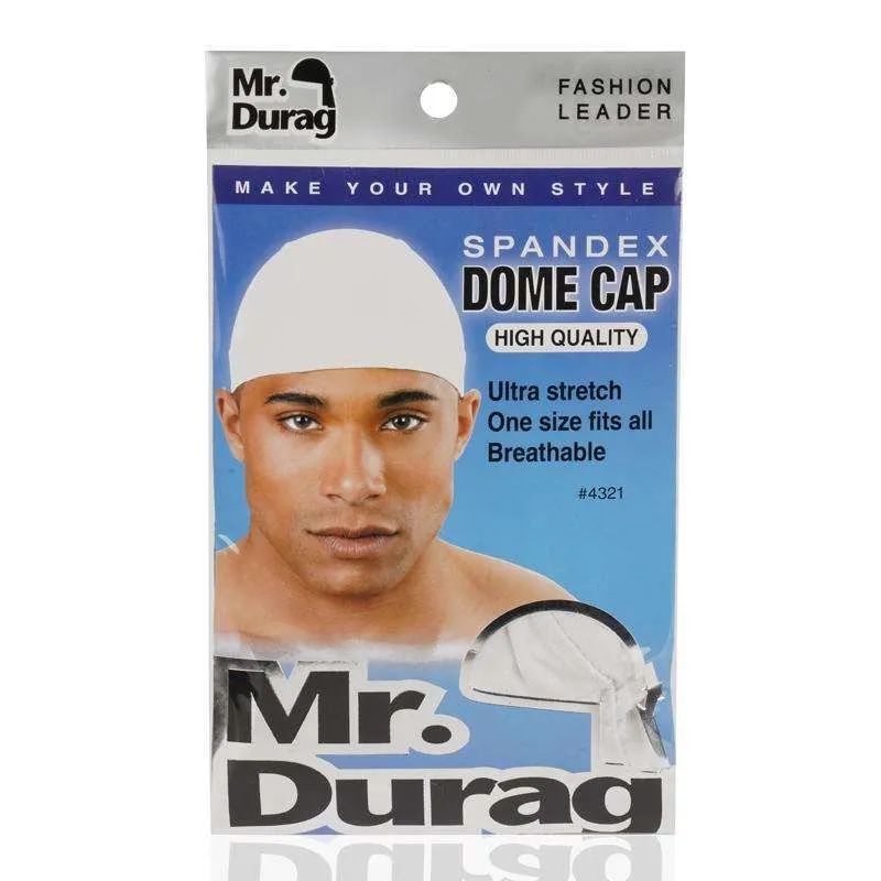 Annie Mr. Durag Spandex Dome Cap Assorted #4321
