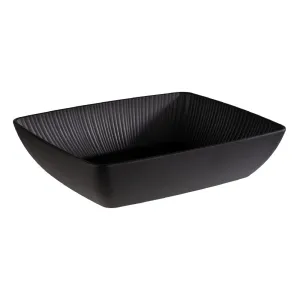 APS Nero Bowl GN 1/2 Black 325x265x75mm - HY367