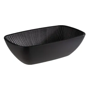 APS Nero Bowl GN 1/9 Black 176x108x55mm - HY381