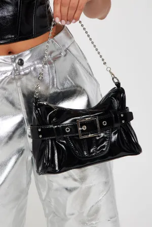 Baddie On The Move Handbag - Black