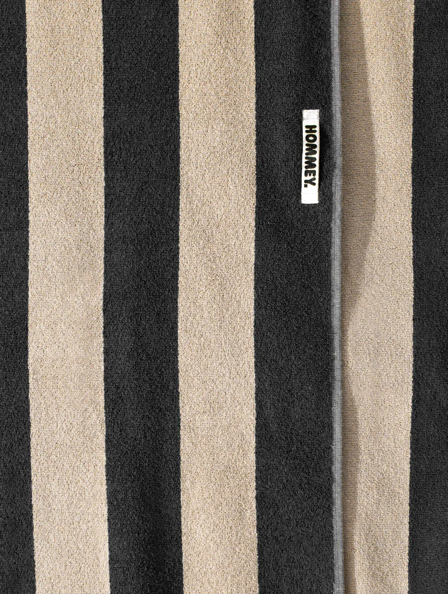 Beach Pillow - Vanilla Bean Stripes