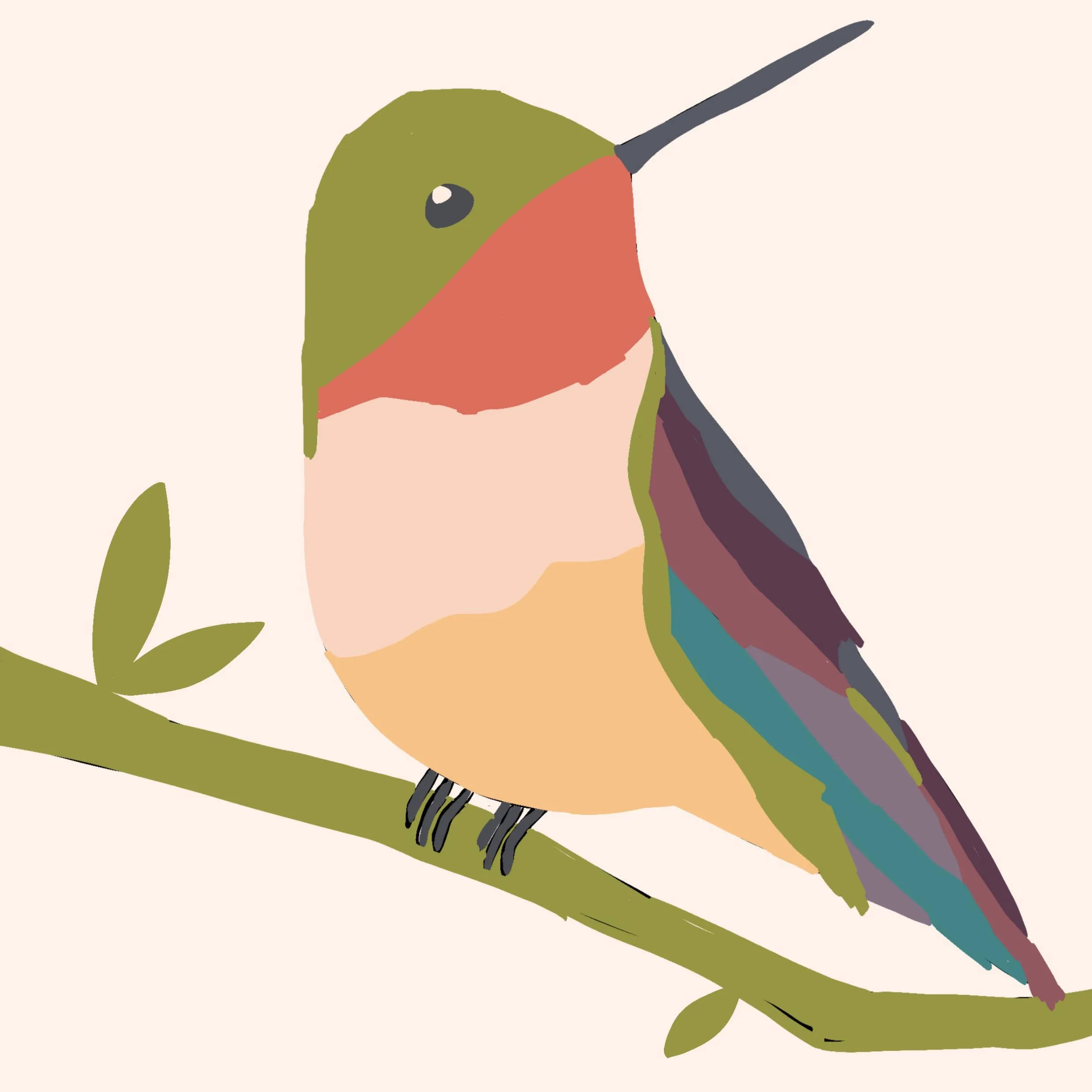 Birds Meditative Art Paint by Number Kit