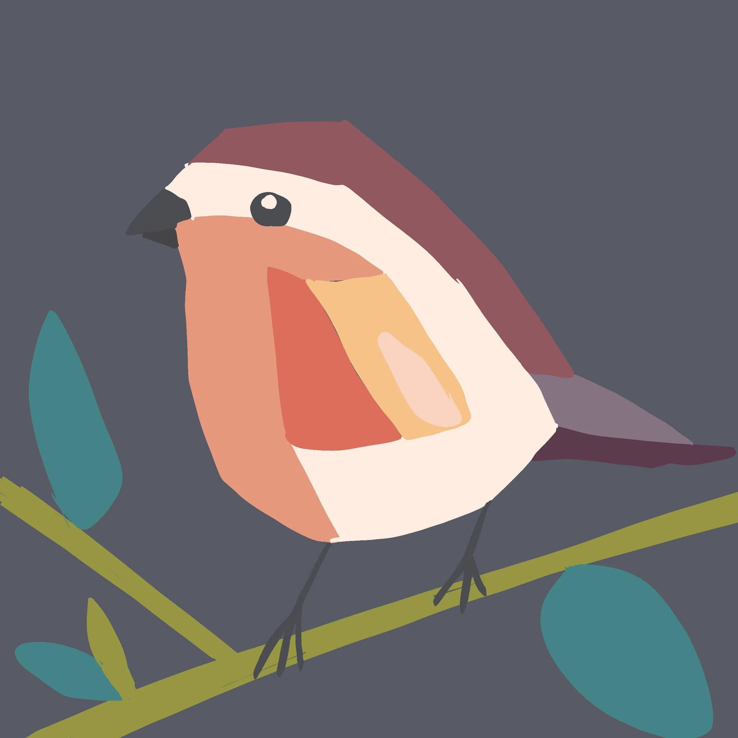 Birds Meditative Art Paint by Number Kit