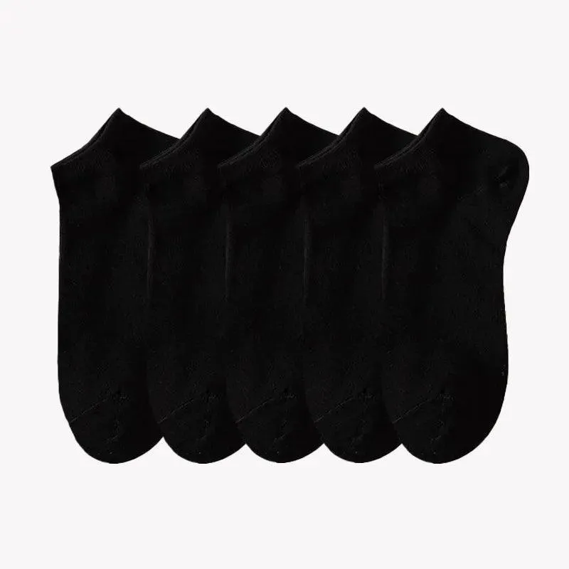 Breathable Low Cut Unisex Socks: Stylish Pack for All-Day Comfort