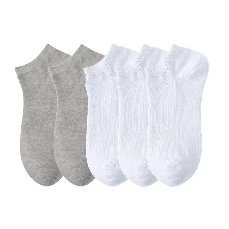 Breathable Low Cut Unisex Socks: Stylish Pack for All-Day Comfort