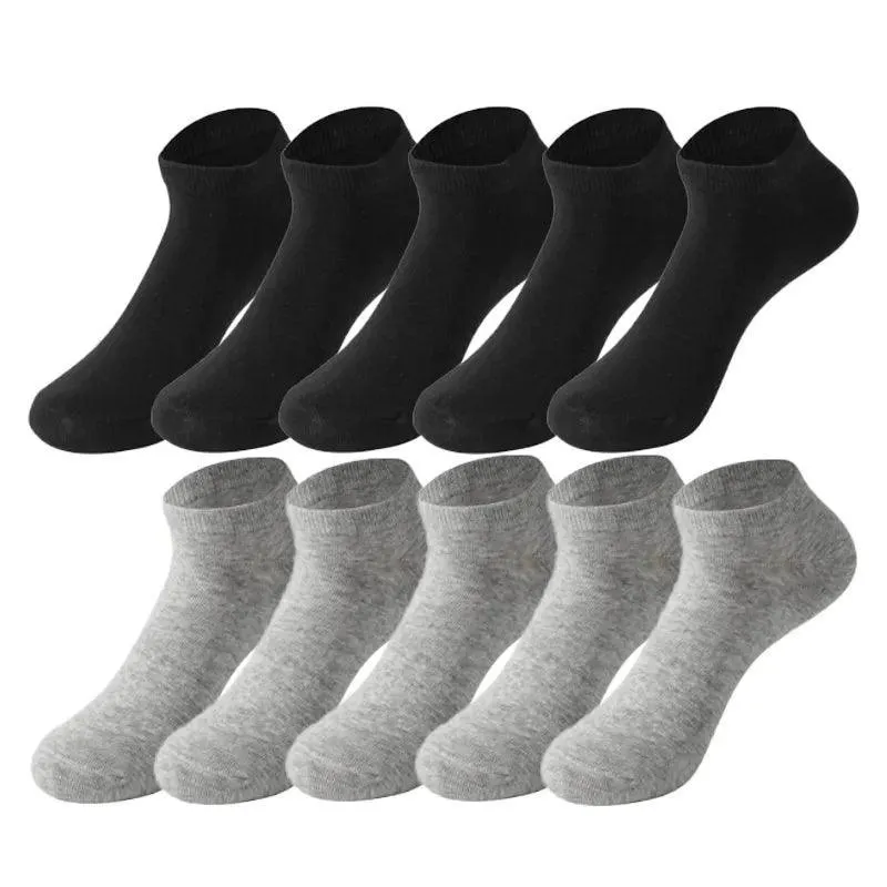 Breathable Low Cut Unisex Socks: Stylish Pack for All-Day Comfort