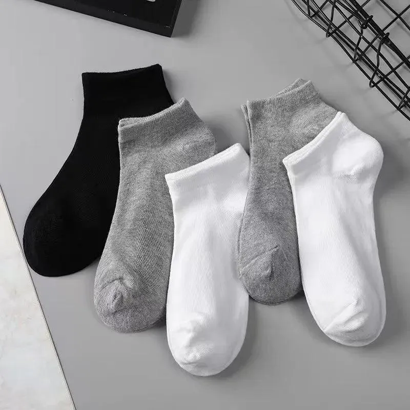 Breathable Low Cut Unisex Socks: Stylish Pack for All-Day Comfort