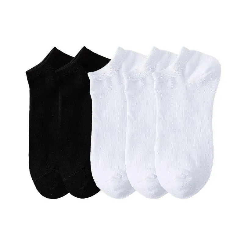Breathable Low Cut Unisex Socks: Stylish Pack for All-Day Comfort