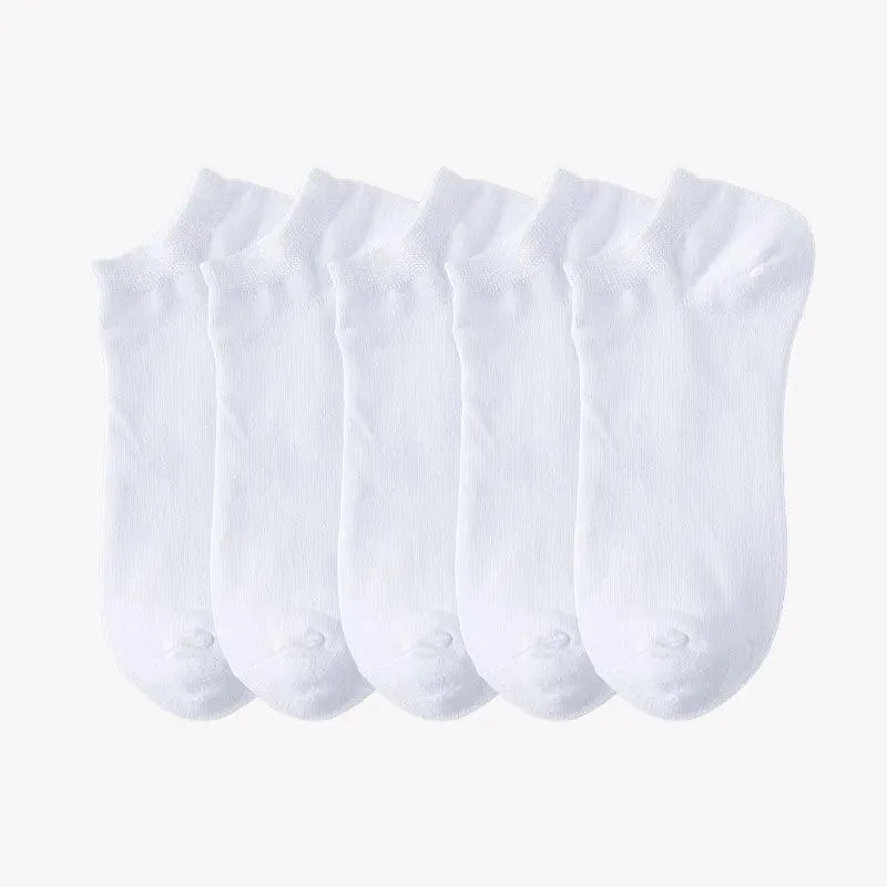 Breathable Low Cut Unisex Socks: Stylish Pack for All-Day Comfort