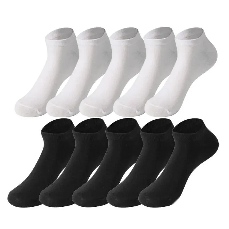 Breathable Low Cut Unisex Socks: Stylish Pack for All-Day Comfort
