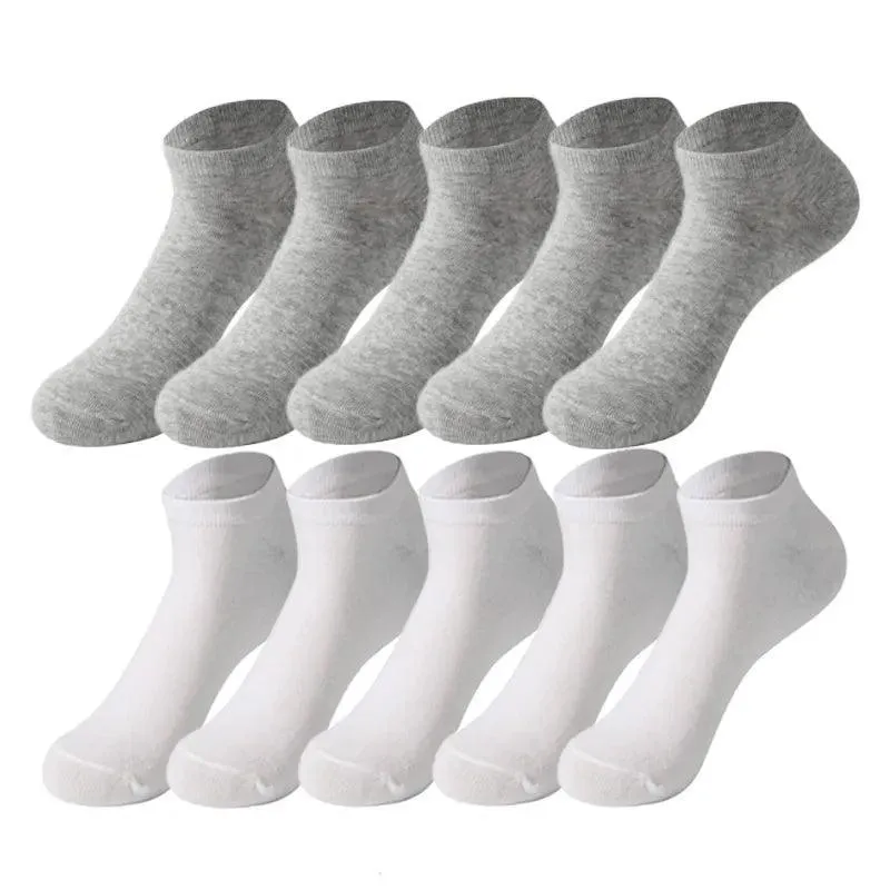 Breathable Low Cut Unisex Socks: Stylish Pack for All-Day Comfort