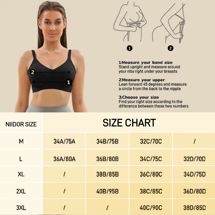 Breathable Wireless Bra