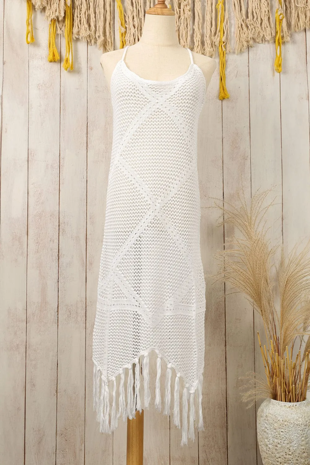 Casual Knitted Beach Tunic