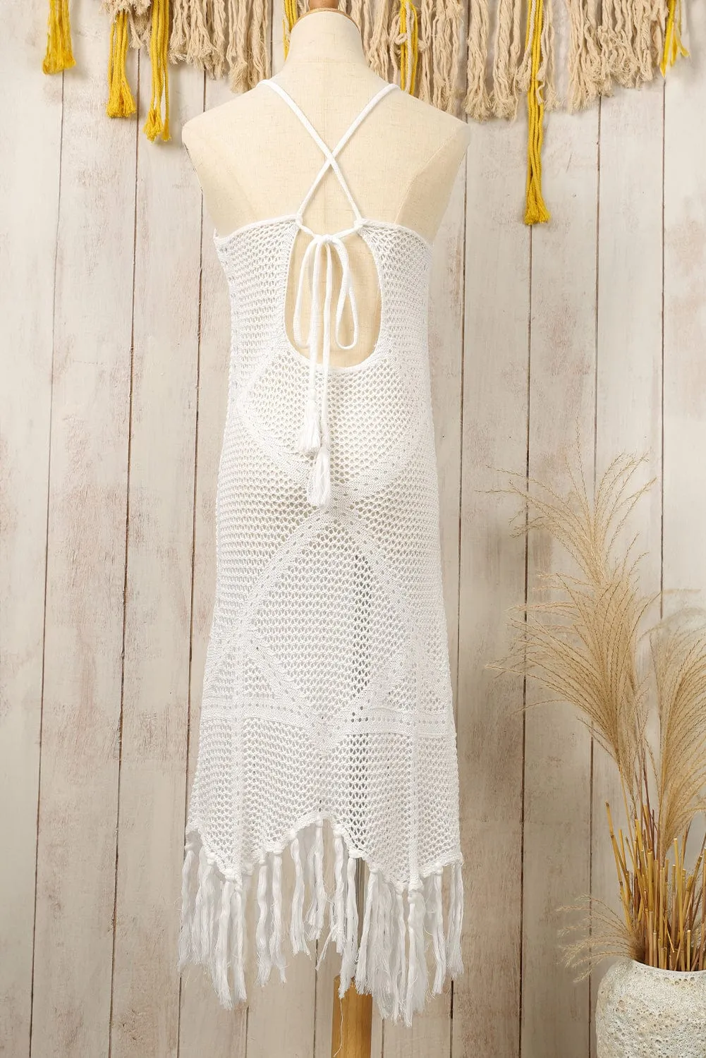 Casual Knitted Beach Tunic