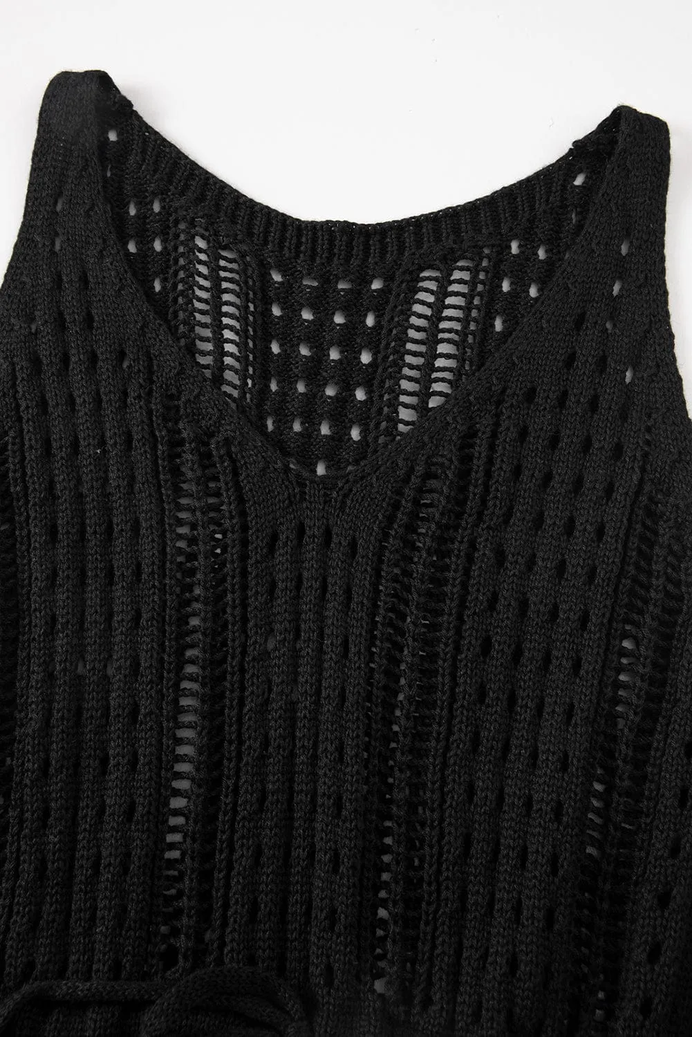 Casual Knitted Beach Tunic