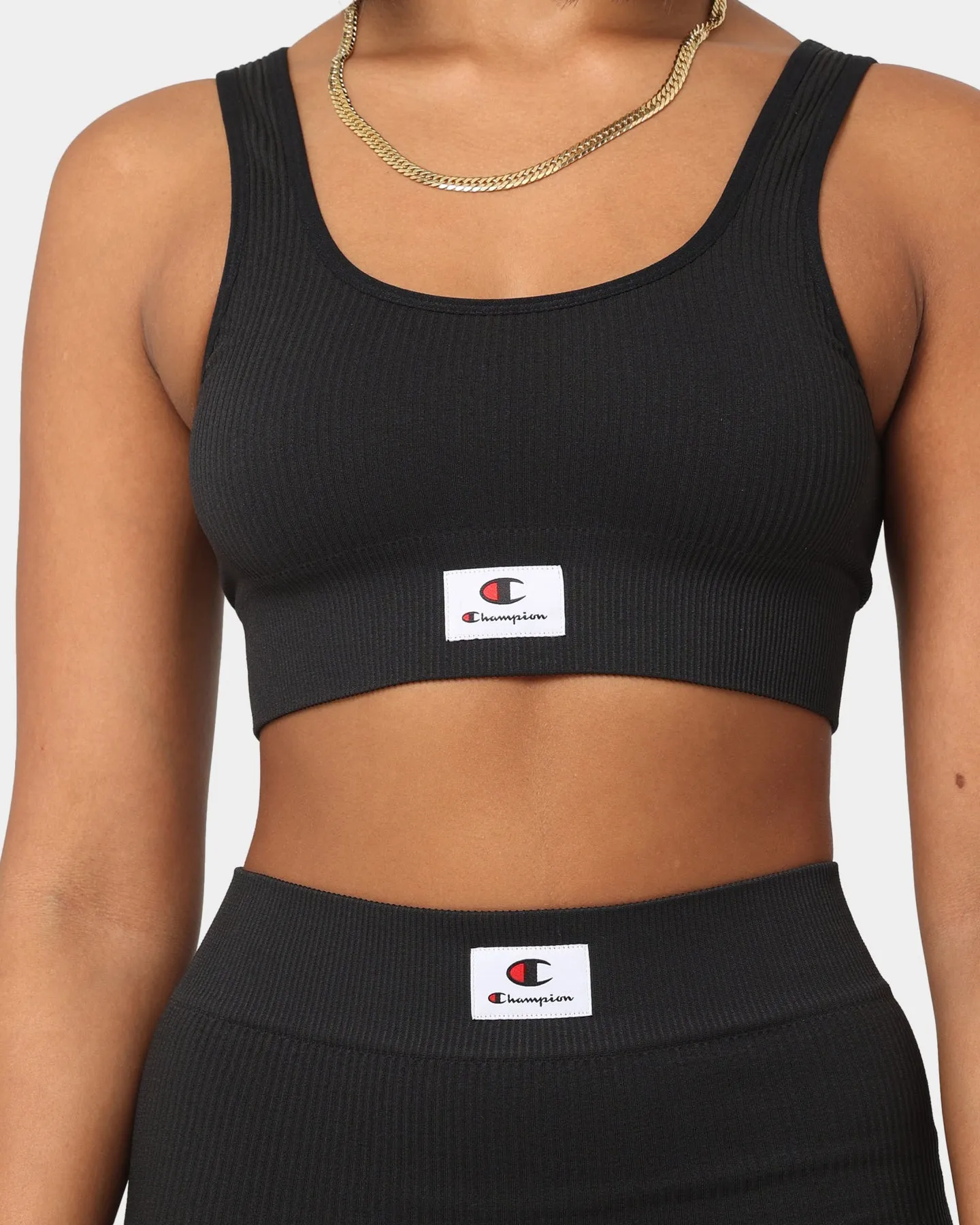 Champion Women's LFS Seamless Scoop Bralette Black