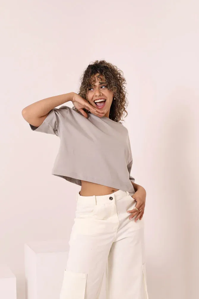 Cropped T-Shirt (As6) - Hudz