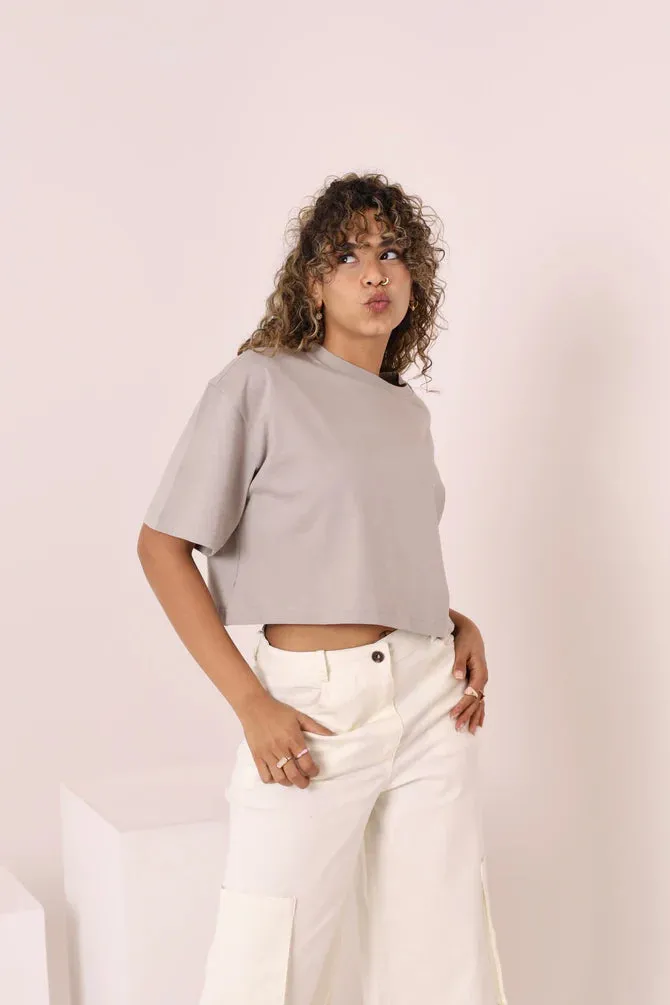 Cropped T-Shirt (As6) - Hudz