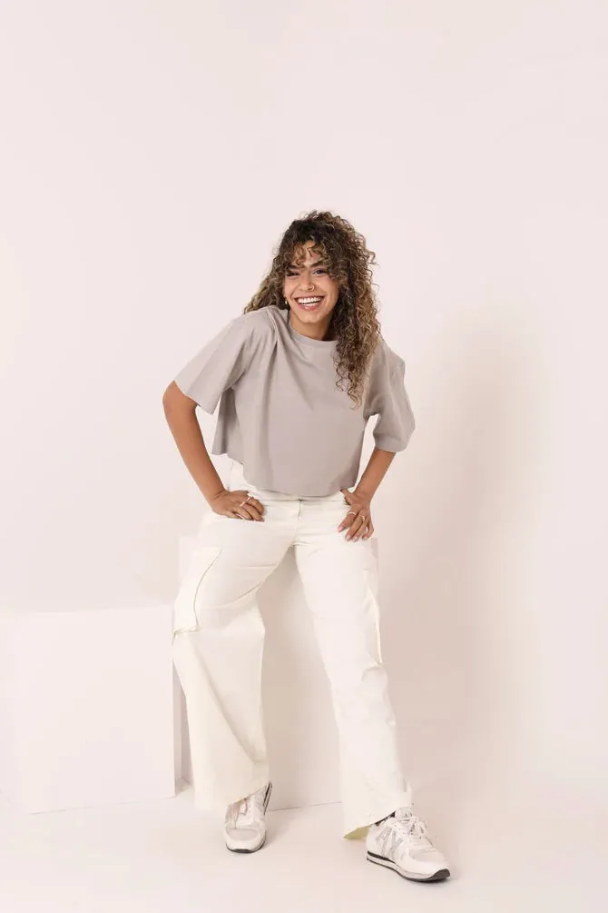 Cropped T-Shirt (As6) - Hudz