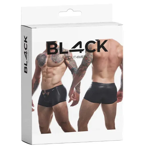 CUT FOR MEN PEEKABOO MINI PANTS XLARGE BLACK
