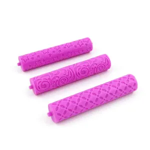 Decorating Rolling Pin 3 pcs Set