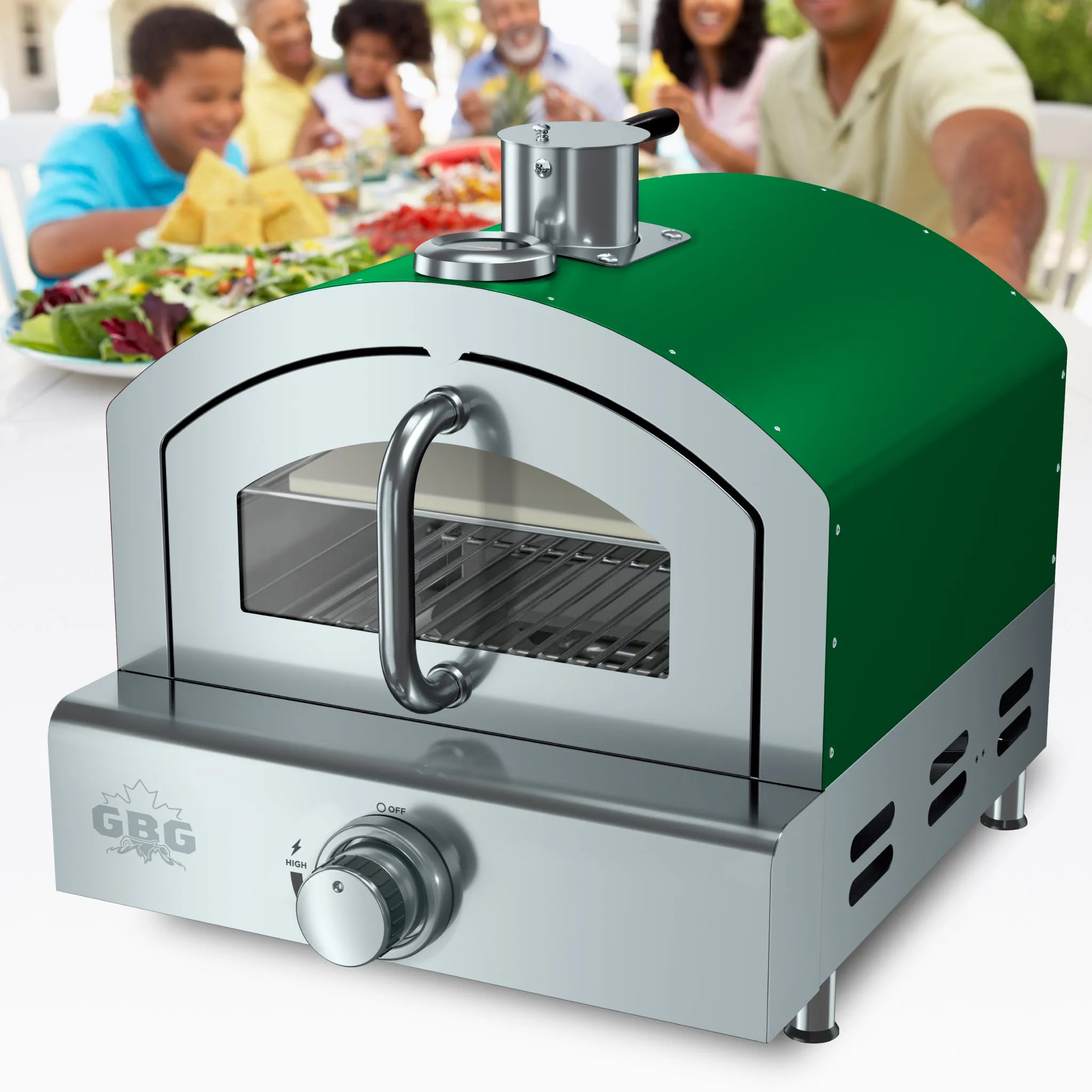 Deluxe Portable Propane Outdoor Pizza Oven