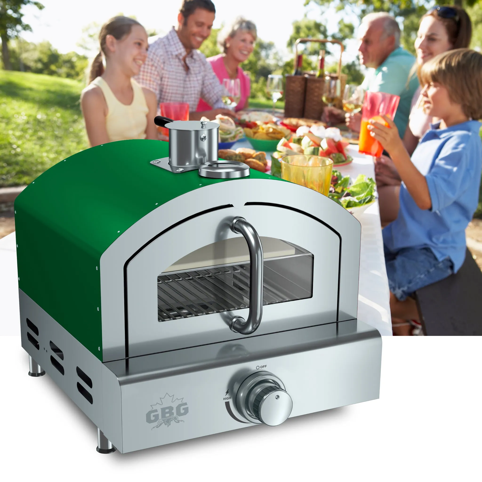 Deluxe Portable Propane Outdoor Pizza Oven