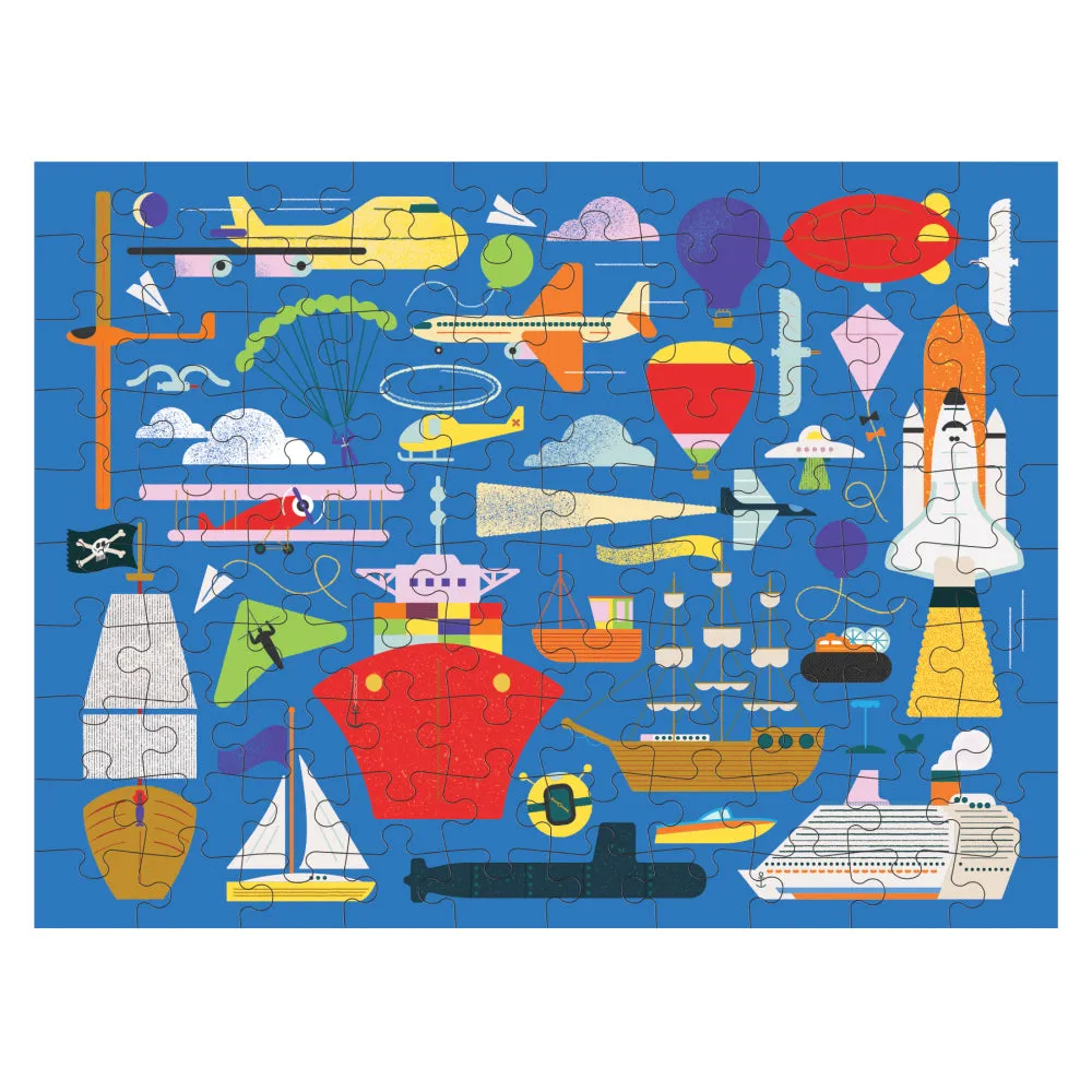 Double Sided 100 Piece ON THE MOVE