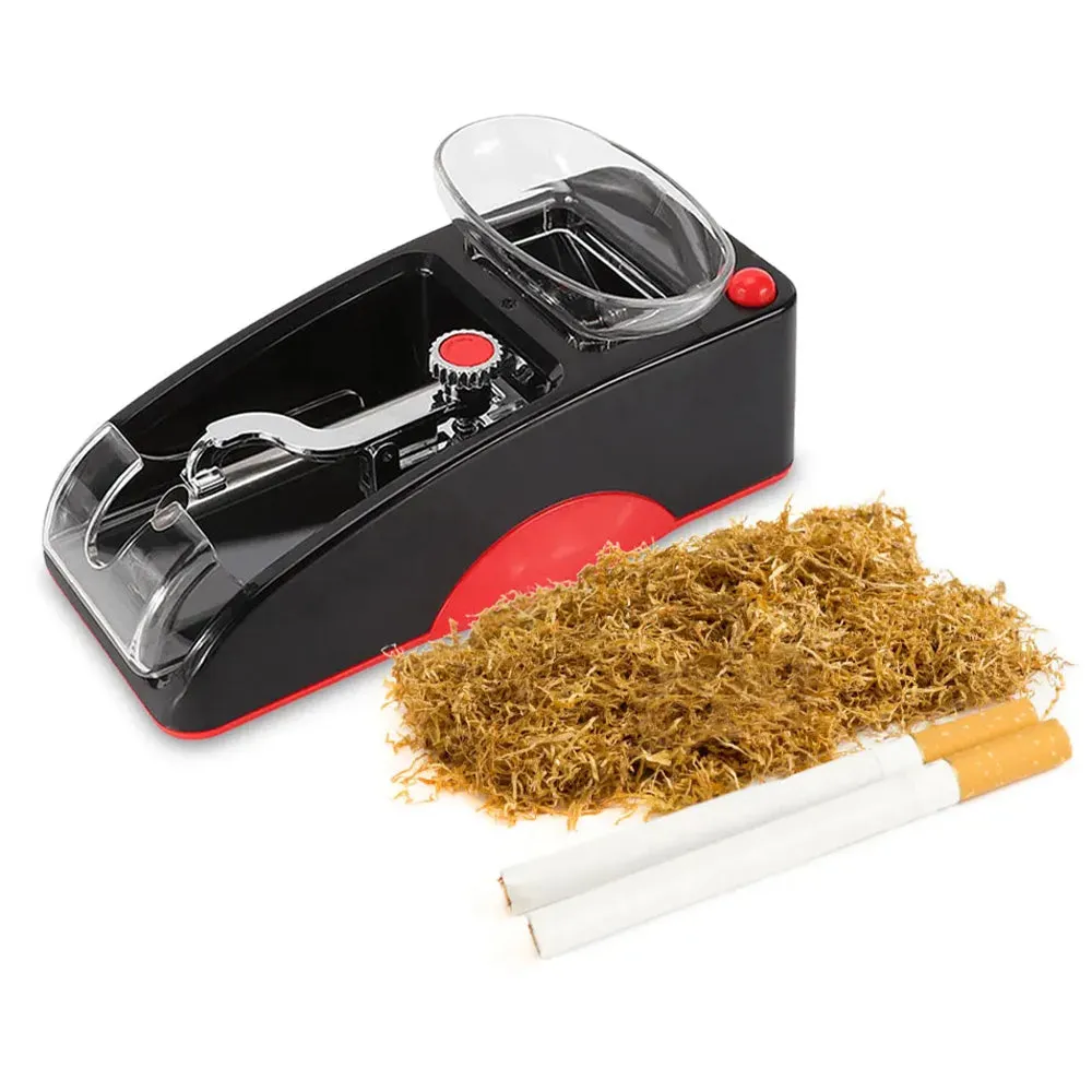 Electric Automatic Cigarette Rolling Machine - Red
