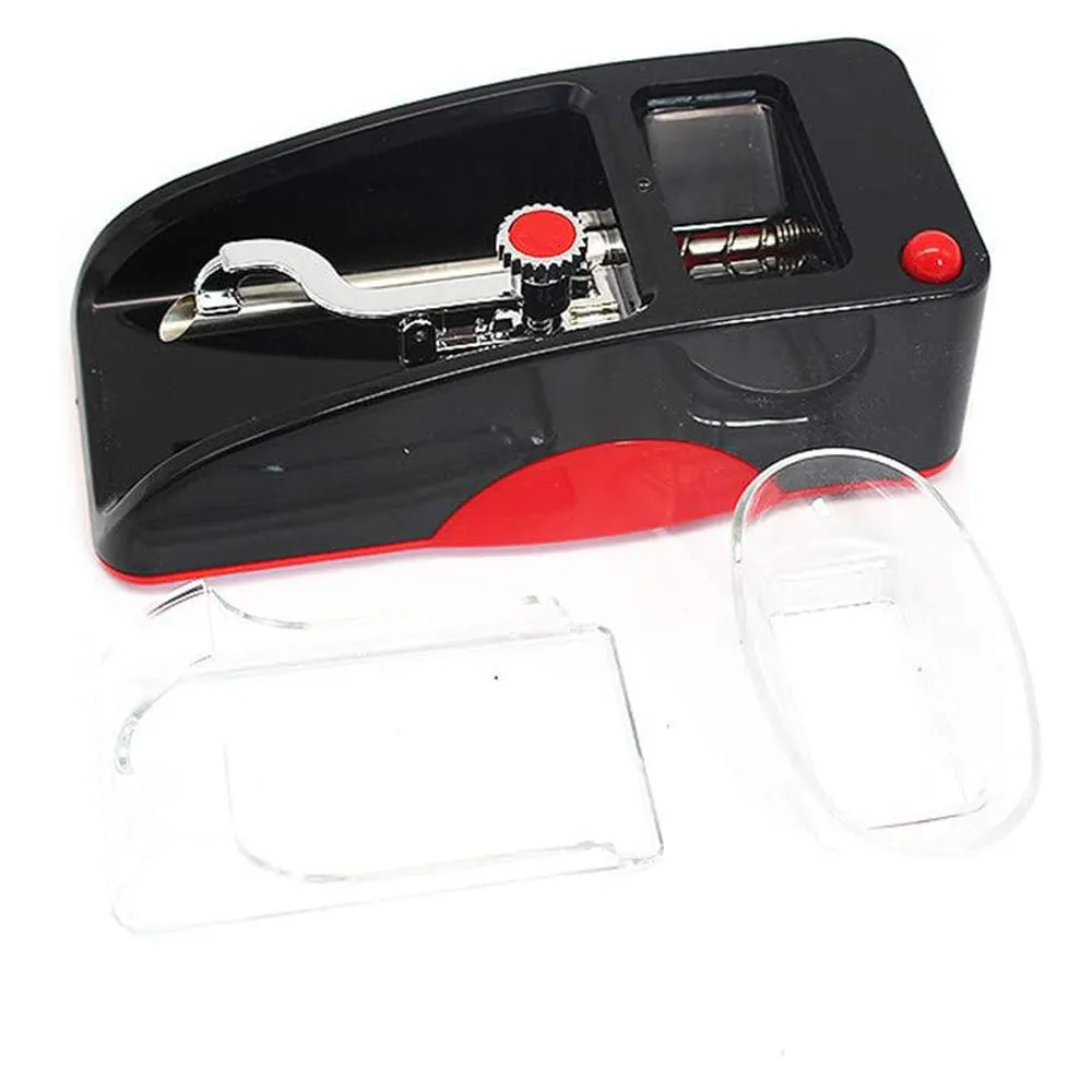 Electric Automatic Cigarette Rolling Machine - Red