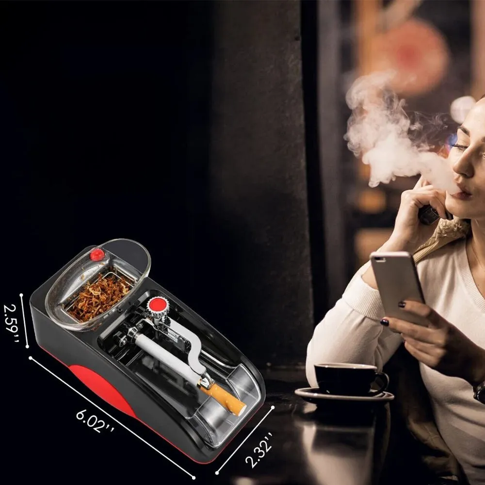 Electric Automatic Cigarette Rolling Machine - Red