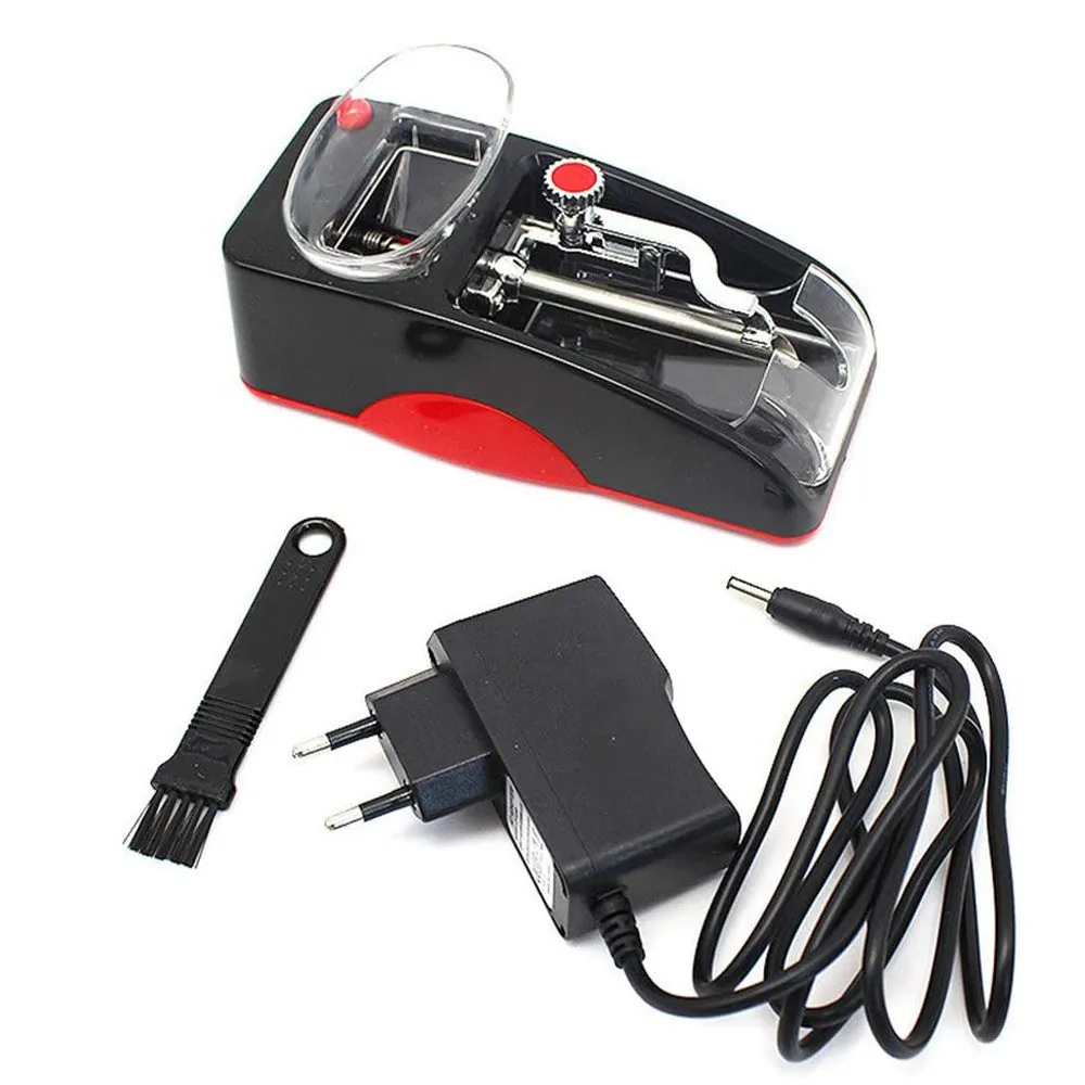 Electric Automatic Cigarette Rolling Machine - Red