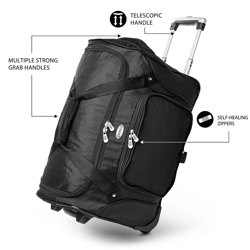 Georgia Tech Yellow Jackets Premium 22" Wheeled Carry On Duffel Bag