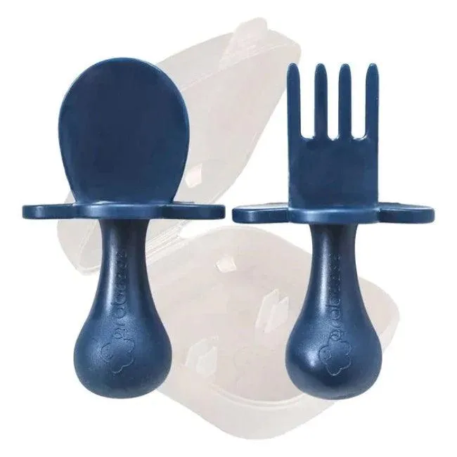 Grabease Ergonomic Utensils with Travel Case