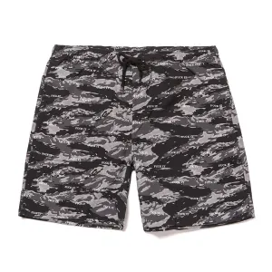 HUF FUCK IT TIGER CAMO EASY SHORT // BLACK