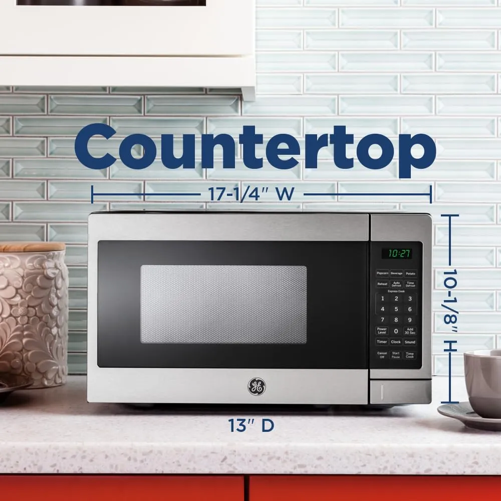 JEM3072DHWW Countertop Oven Microwave, 0.7 Cu Ft, White