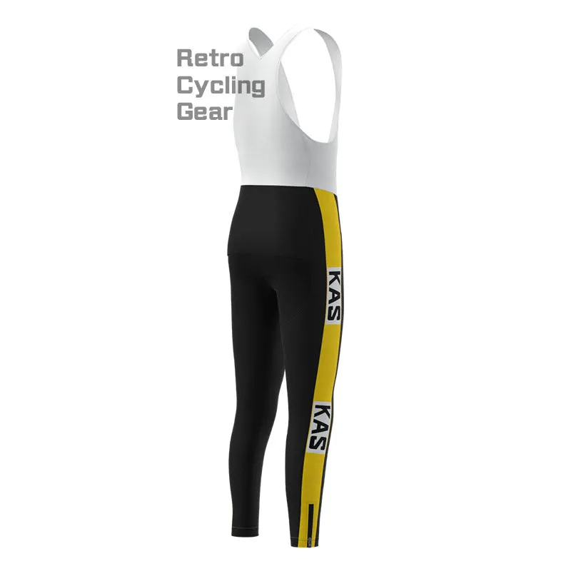 KAS Grey Retro Long Sleeve Cycling Kit