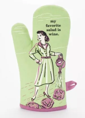 Kitchen Oven Mitt -  Favorite Salad