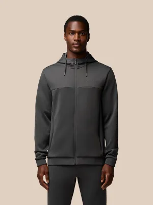 Lightweight Flex Zip-Through Hoodie - Grey