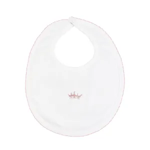 Little Princess Embroidery Bib | Baby Girl