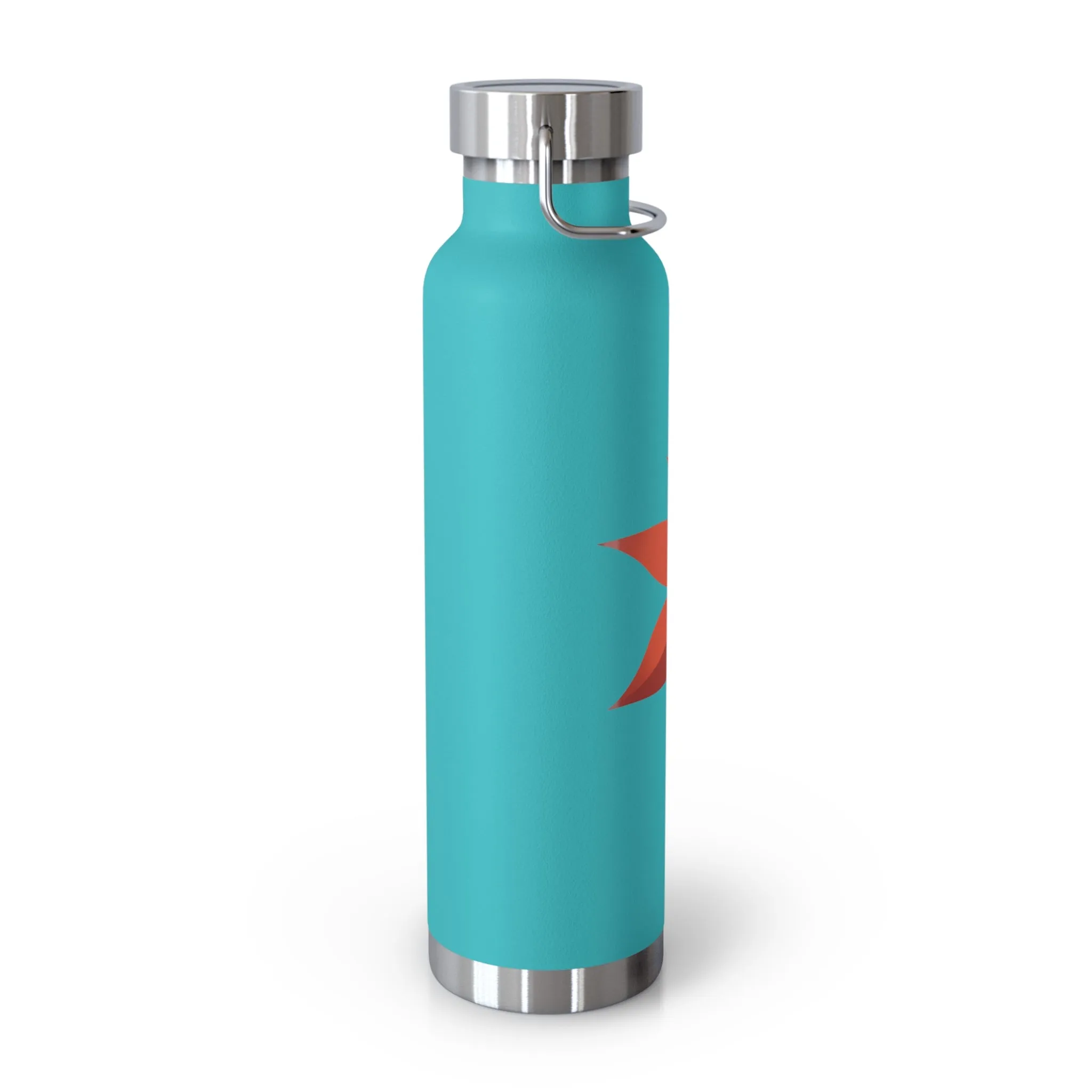 Maplestory Maple Leaf Theme Copper Vacuum Insulated Bottle, 22oz gaming gamer video game water bottle vacuum merchandise gift