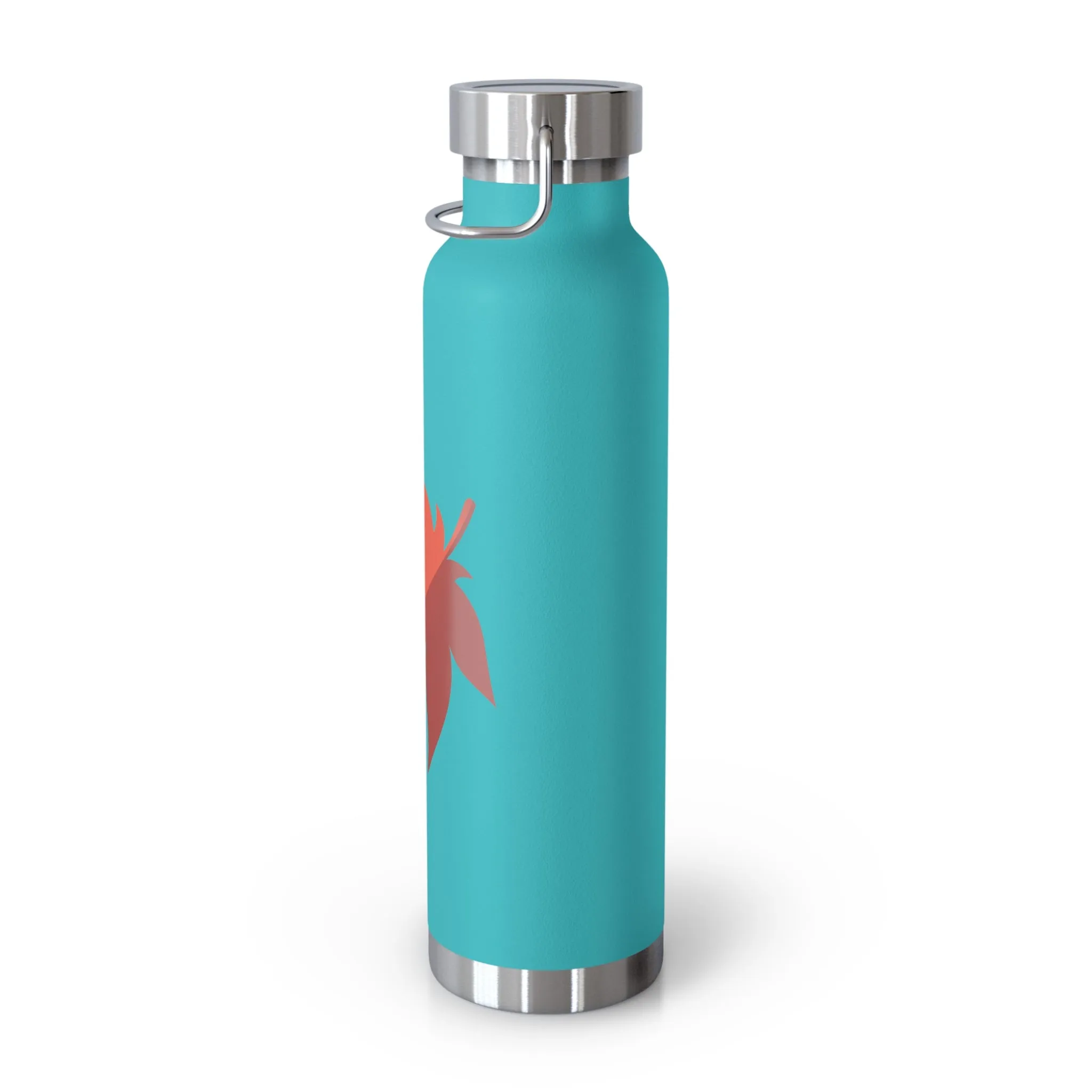Maplestory Maple Leaf Theme Copper Vacuum Insulated Bottle, 22oz gaming gamer video game water bottle vacuum merchandise gift