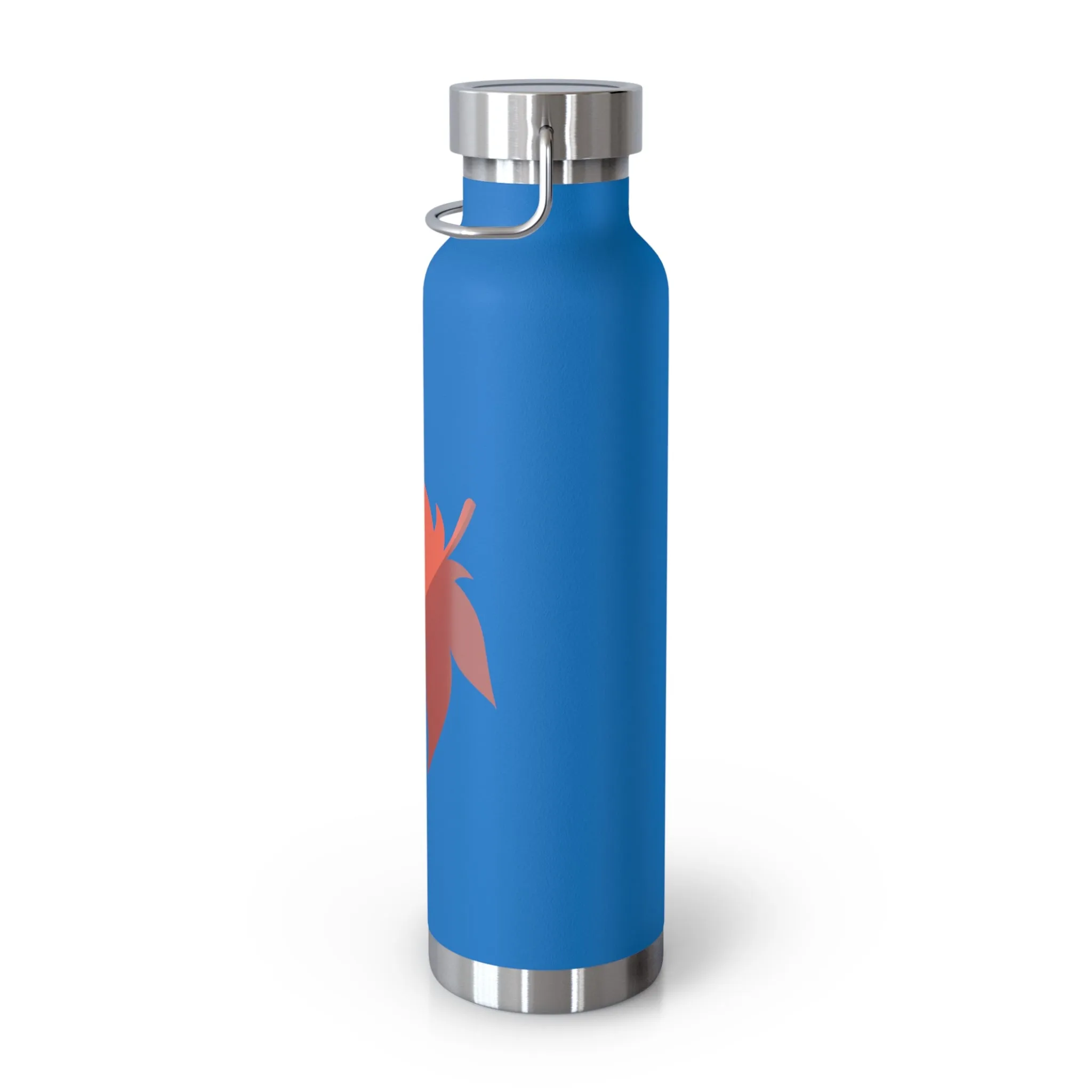 Maplestory Maple Leaf Theme Copper Vacuum Insulated Bottle, 22oz gaming gamer video game water bottle vacuum merchandise gift