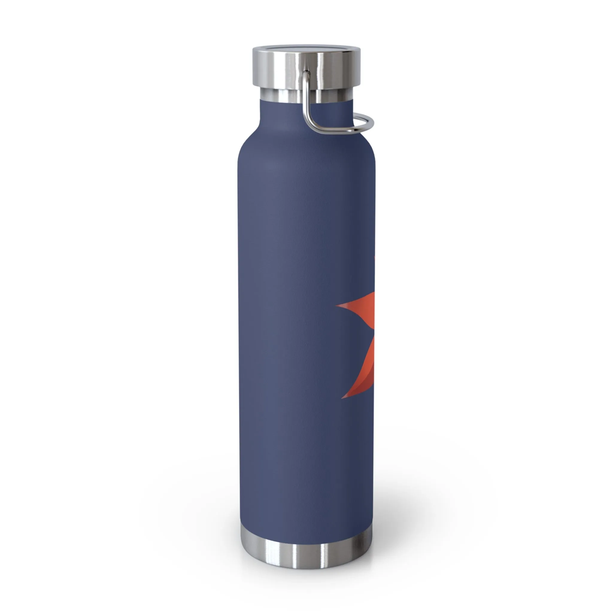 Maplestory Maple Leaf Theme Copper Vacuum Insulated Bottle, 22oz gaming gamer video game water bottle vacuum merchandise gift