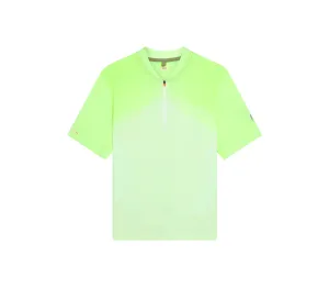 Men's Hot Weather Zip Top | Fluro Yellow